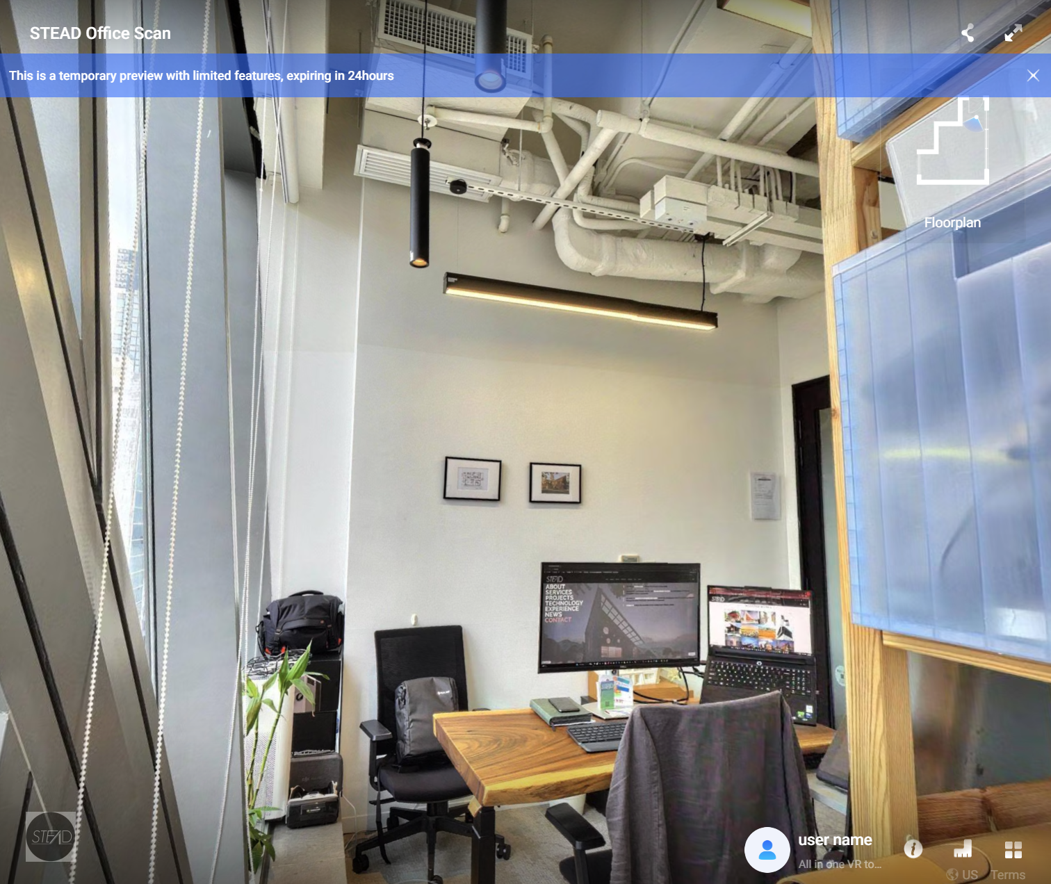 3D tour hosting